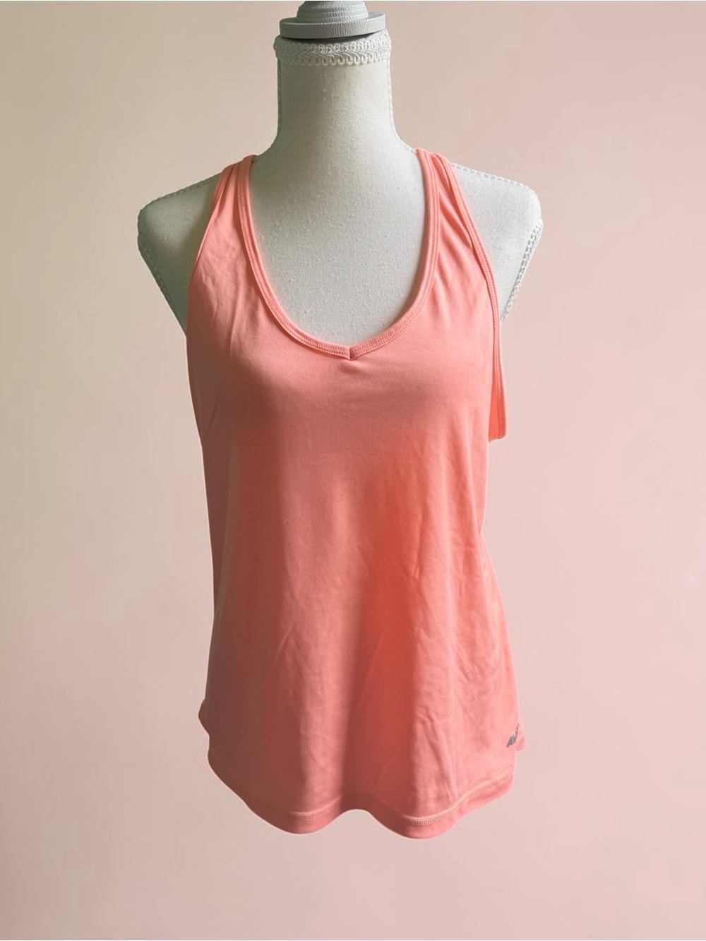 Women’s Avis Peach Racerback Tank Top - Size Large
